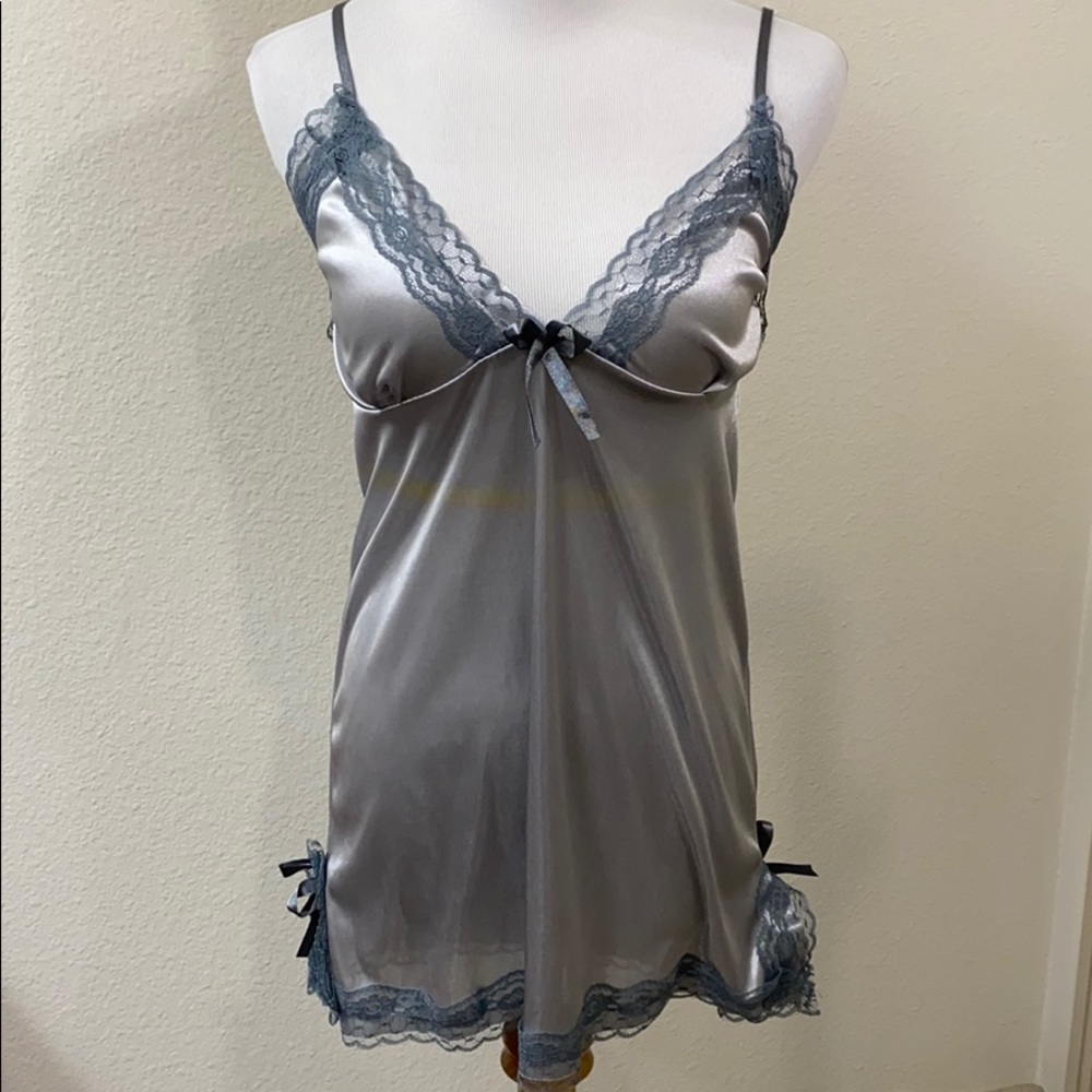 Silver lingerie
